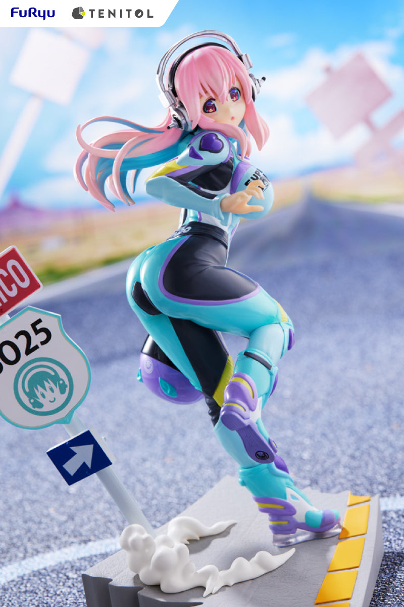 Furyu Figures Tenitol: Super Sonico - Super Sonico Traje De Piloto