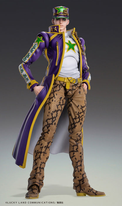 Medicos Entertainment Action Figure: Jojos Bizarre Adventure Part6 Stone Ocean - Chozokado Jotaro Kujo Figura de Accion