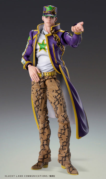 Medicos Entertainment Action Figure: Jojos Bizarre Adventure Part6 Stone Ocean - Chozokado Jotaro Kujo Figura de Accion