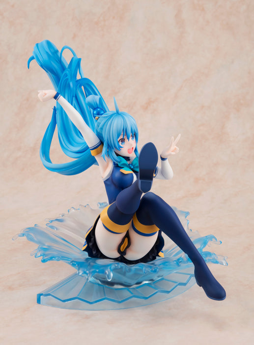 Kadokawa Scale Figure: Kono Suba Gods Blessing On This Wonderful World - Aqua Sneaker Bunko 30 Aniversario Escala 1/7