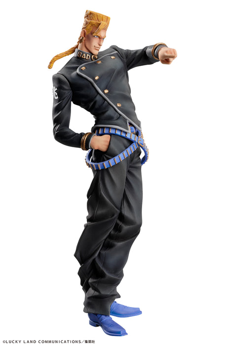 Medicos Entertainment Action Figure: Jojos Bizarre Adventure Part 4 Diamond Is Unbreakable - Keicho Nijimura Y Bad Company