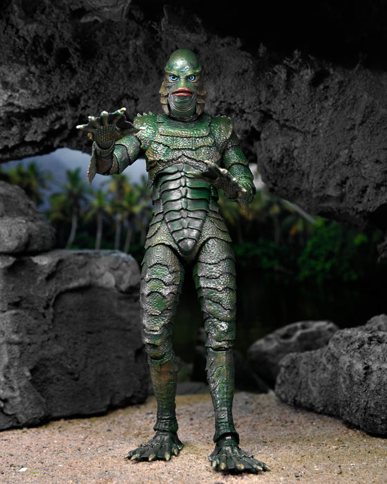 NECA Figura de Acción Ultimate: Universal Monster - Criatura De La Laguna Negra 7 Pulgadas