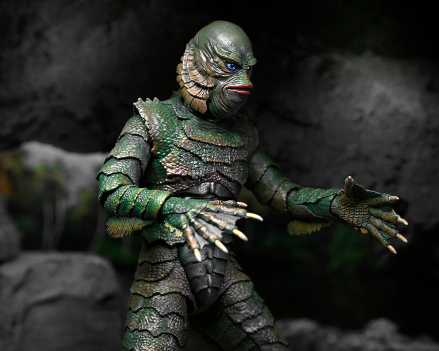 NECA Figura de Acción Ultimate: Universal Monster - Criatura De La Laguna Negra 7 Pulgadas