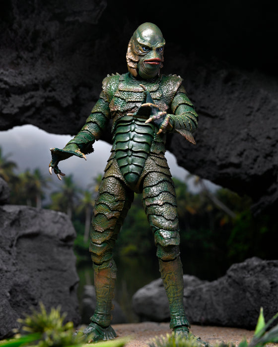 NECA Figura de Acción Ultimate: Universal Monster - Criatura De La Laguna Negra 7 Pulgadas