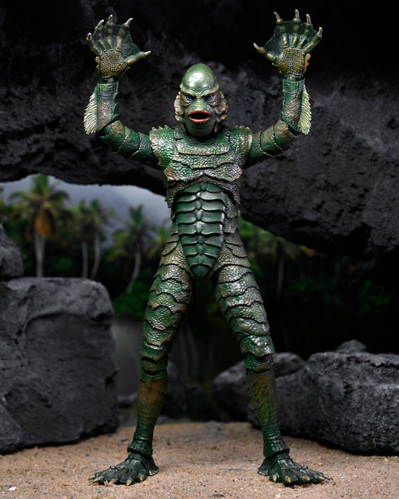 NECA Figura de Acción Ultimate: Universal Monster - Criatura De La Laguna Negra 7 Pulgadas