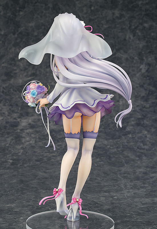 Phat Company Scale Figure: Re Zero Starting Life In Another World - Emilia Wedding Escala 1/7