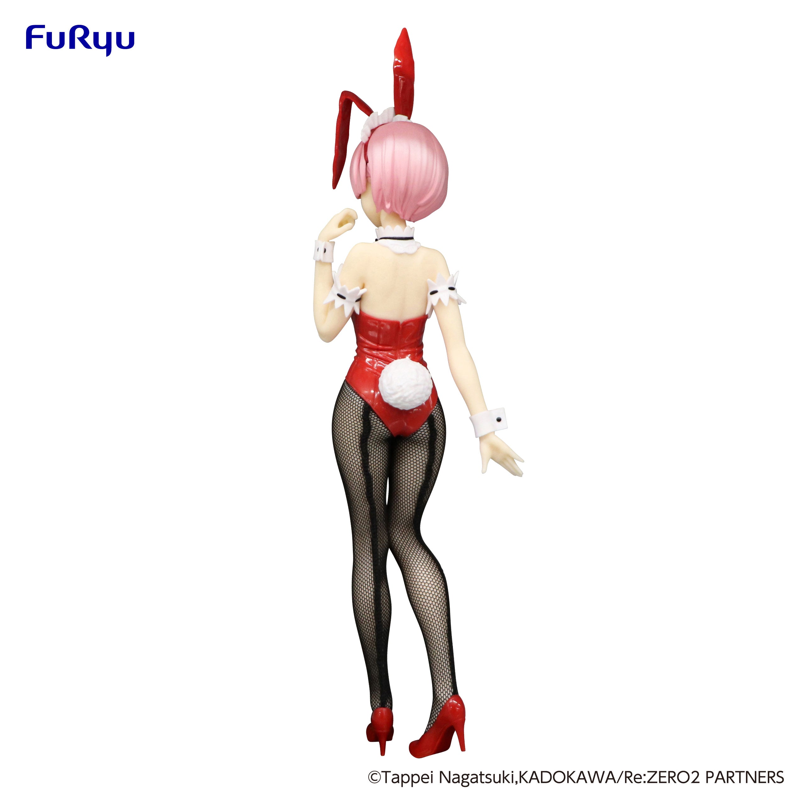 Furyu Figures Bicute Bunnies: Re Zero Starting Life In Another World - Ram Bunny Color Rojo