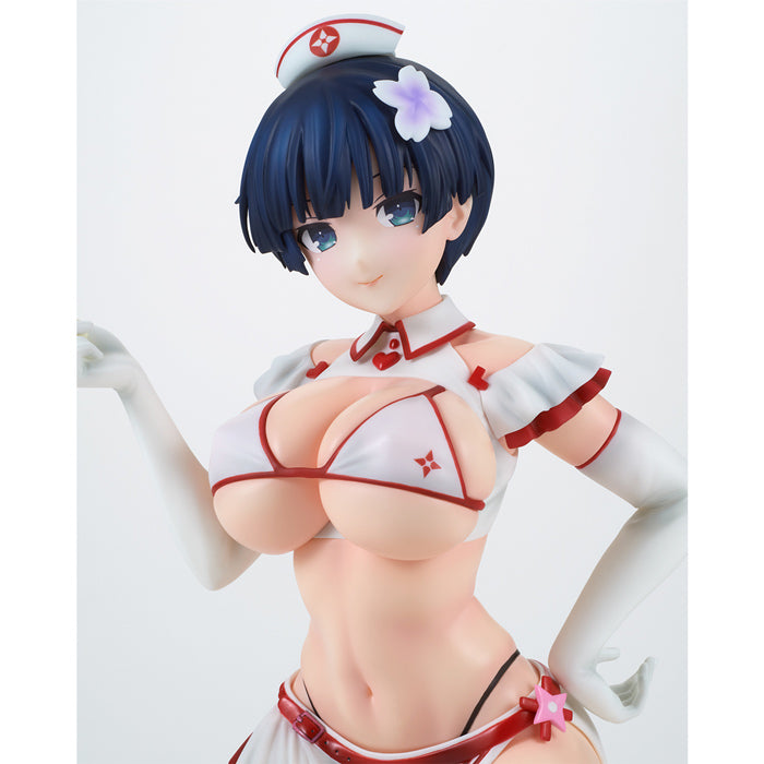 Hobby Stock Scale Figure: Shinobi Master Senran Kagura New Link - Yozakura Enfermera Sexy Escala 1/4