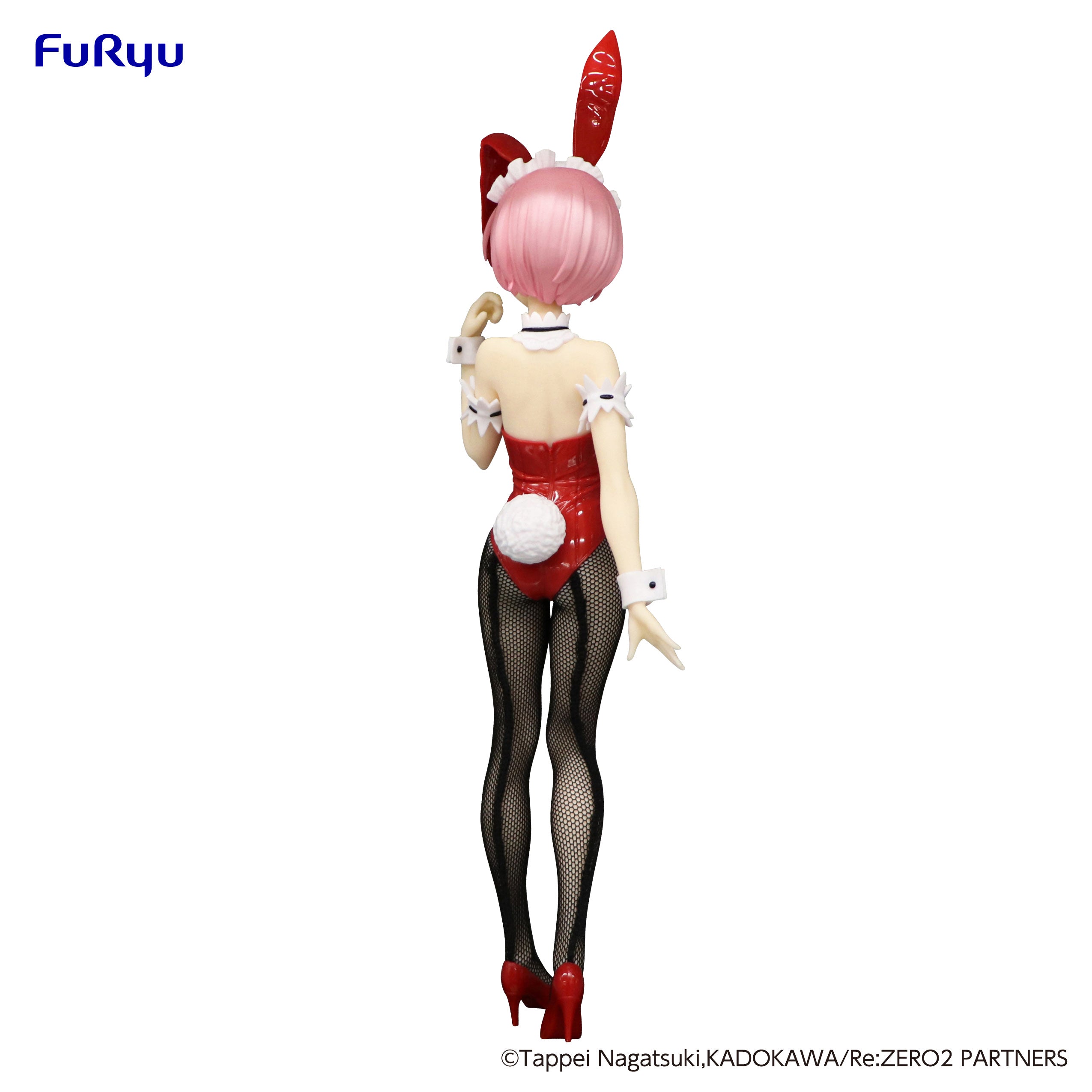 Furyu Figures Bicute Bunnies: Re Zero Starting Life In Another World - Ram Bunny Color Rojo