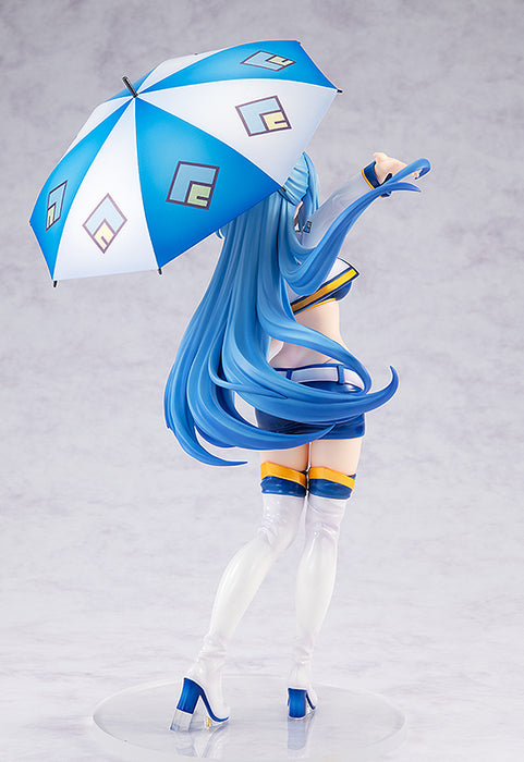 Kadokawa Scale Figure: Kono Subarashii Sekai Ni Syukufuku Wo - Aqua Race Queen Escala 1/7