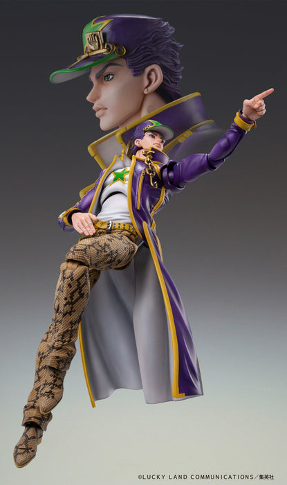 Medicos Entertainment Action Figure: Jojos Bizarre Adventure Part6 Stone Ocean - Chozokado Jotaro Kujo Figura de Accion