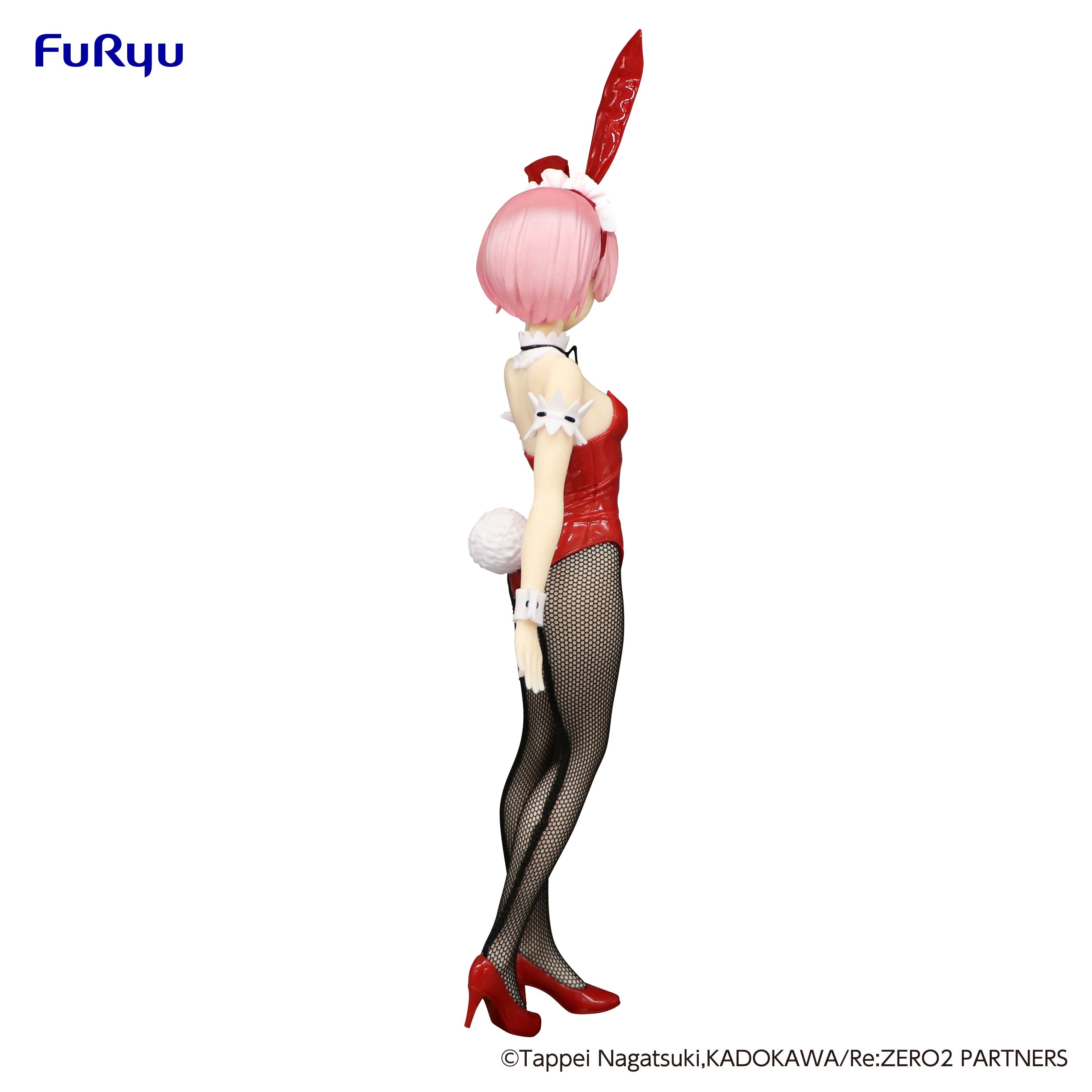 Furyu Figures Bicute Bunnies: Re Zero Starting Life In Another World - Ram Bunny Color Rojo