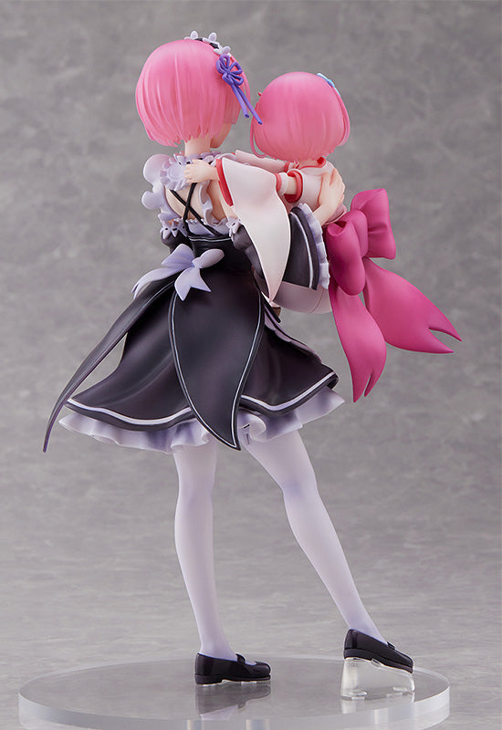 Sega Scale Figure: Re Zero Starting Life In Another World - Ram Y Childhood Ram Escala 1/7