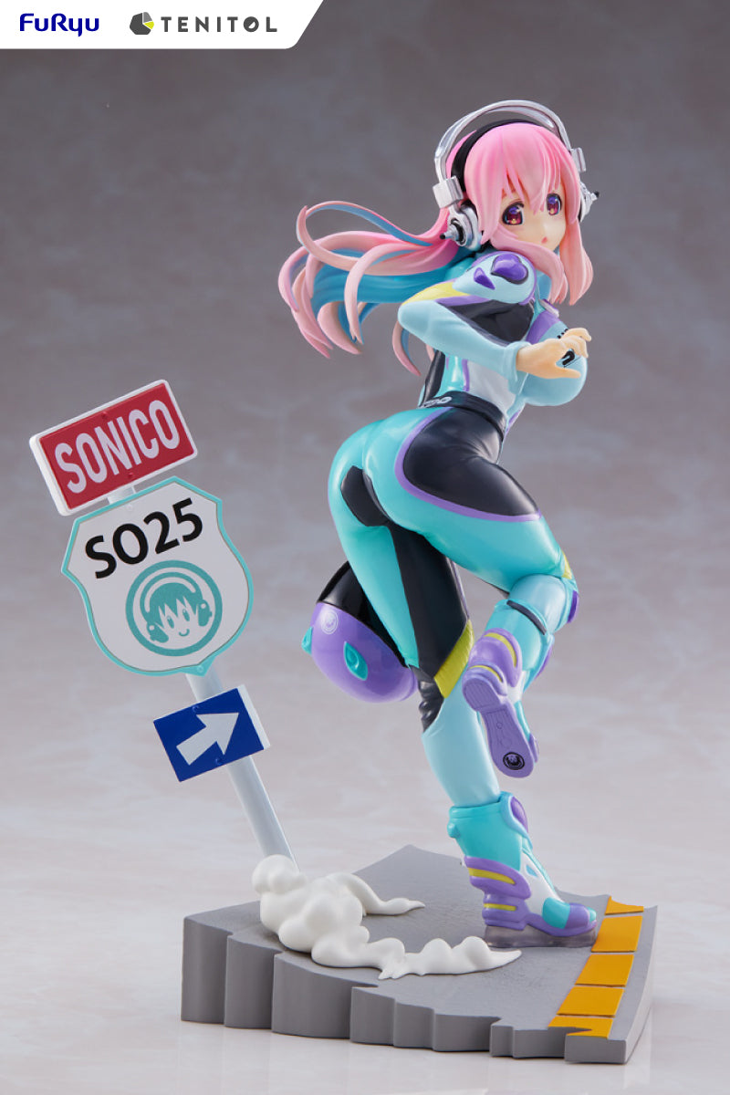 Furyu Figures Tenitol: Super Sonico - Super Sonico Traje De Piloto