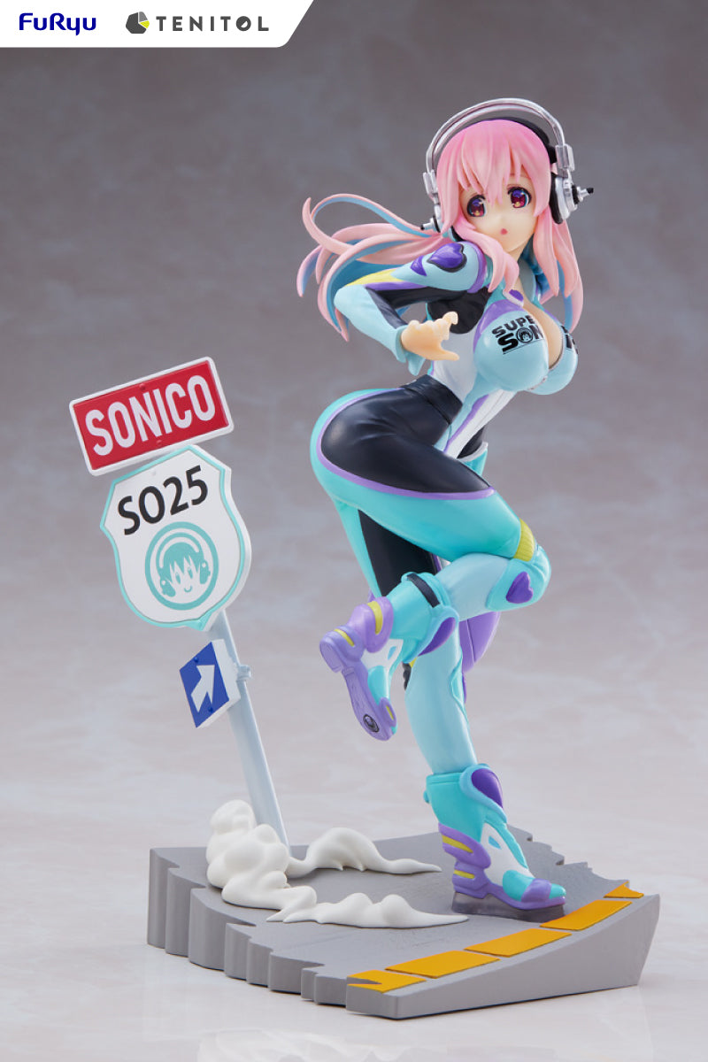 Furyu Figures Tenitol: Super Sonico - Super Sonico Traje De Piloto