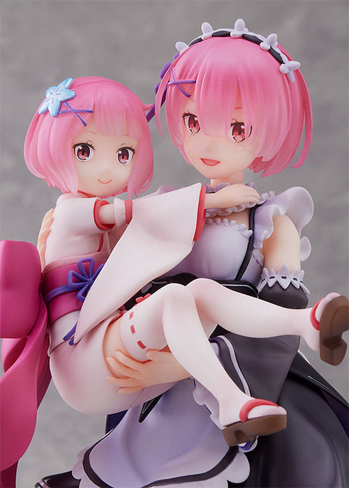 Sega Scale Figure: Re Zero Starting Life In Another World - Ram Y Childhood Ram Escala 1/7