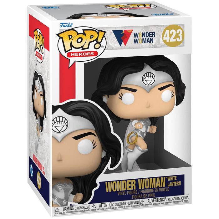 Funko Pop Heroes: Wonder Woman 80 - Mujer Maravilla Linterna Blanca