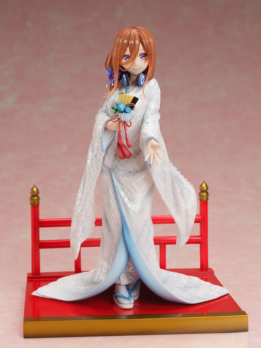 Furyu Scale Figure: The Quintessential Quintuplets 2 - Miku Nakano Shiromuku Escala 1/7