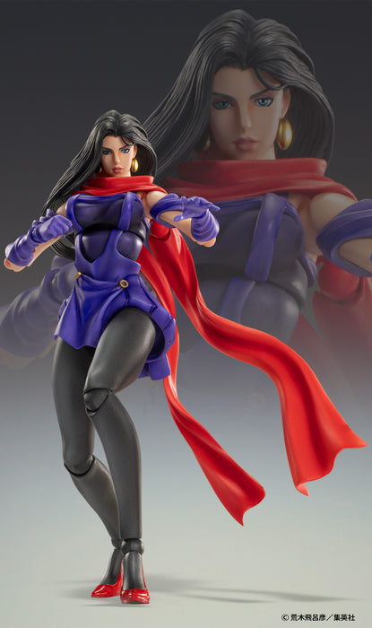 Medicos Entertainment Action Figure: Jojos Bizarre Adventure Part2 Battle Tendency - Chozokado Lisa Lisa Figura De Accion