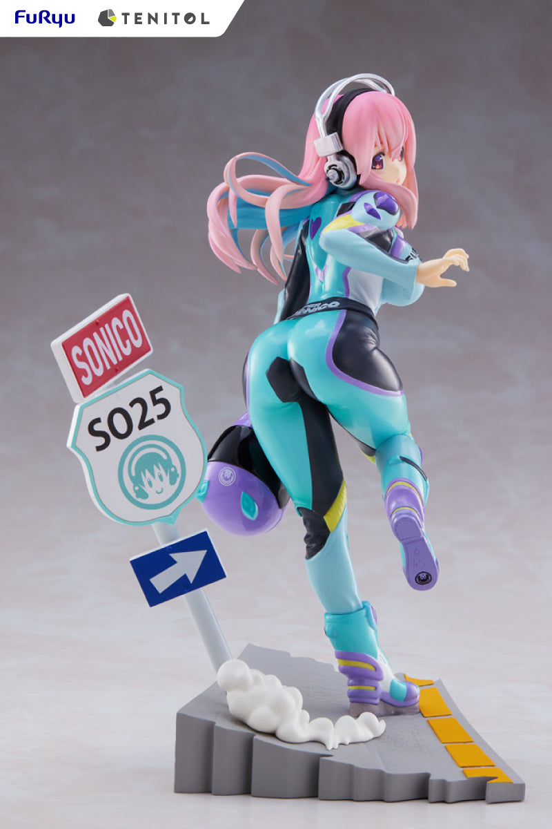 Furyu Figures Tenitol: Super Sonico - Super Sonico Traje De Piloto