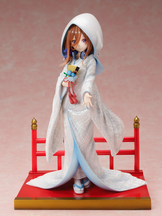 Furyu Scale Figure: The Quintessential Quintuplets 2 - Miku Nakano Shiromuku Escala 1/7