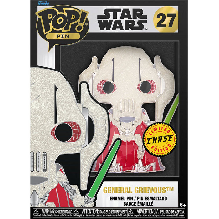 Funko Pop Pin: Star Wars: General Grievous Esmaltado