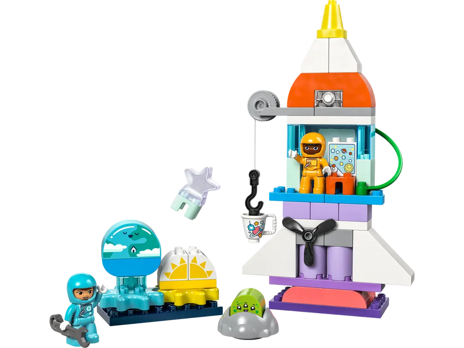 LEGO DUPLO Aventura en Cohete Espacial 3 en 1 10422