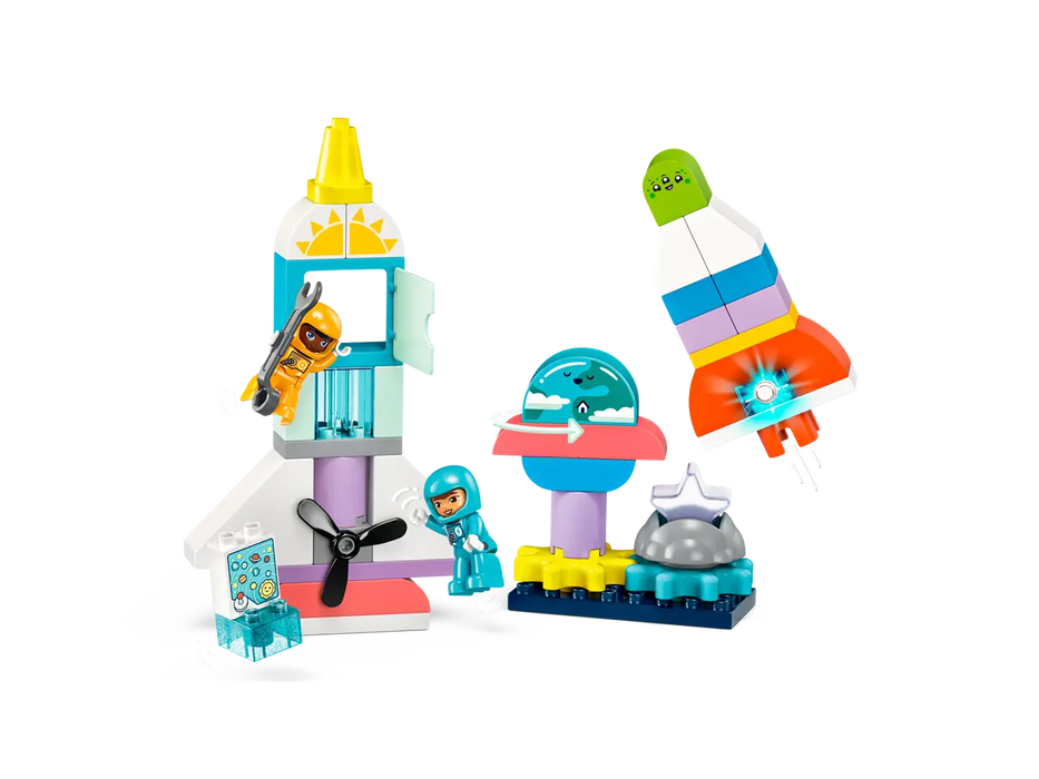 LEGO DUPLO Aventura en Cohete Espacial 3 en 1 10422