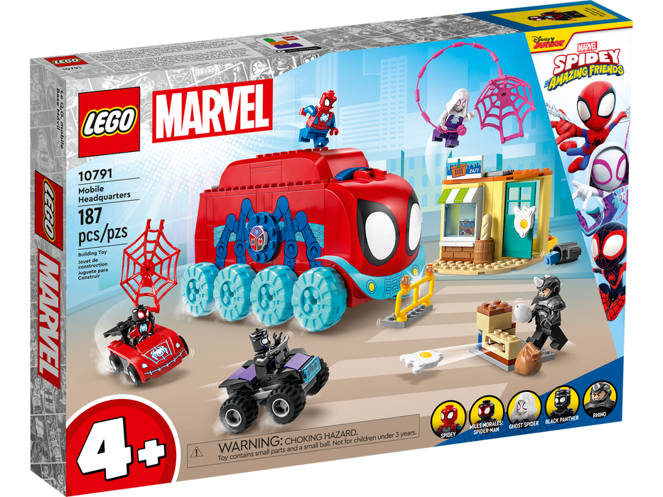 LEGO Marvel Spidey y su Super Equipo Base M‚àö‚â•vil del Equipo Spidey 10791