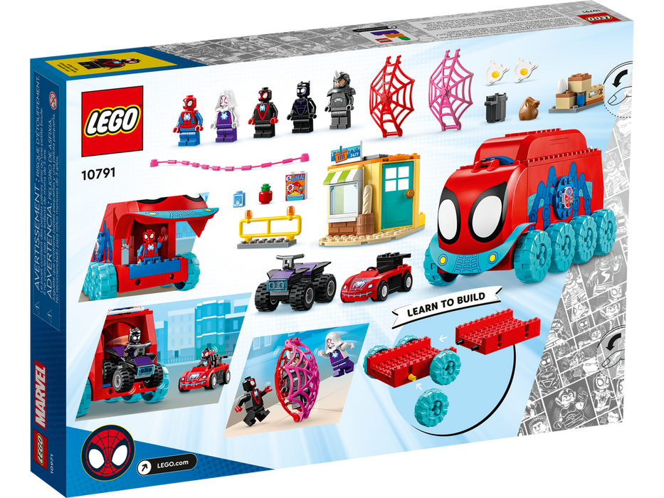 LEGO Marvel Spidey y su Super Equipo Base M‚àö‚â•vil del Equipo Spidey 10791