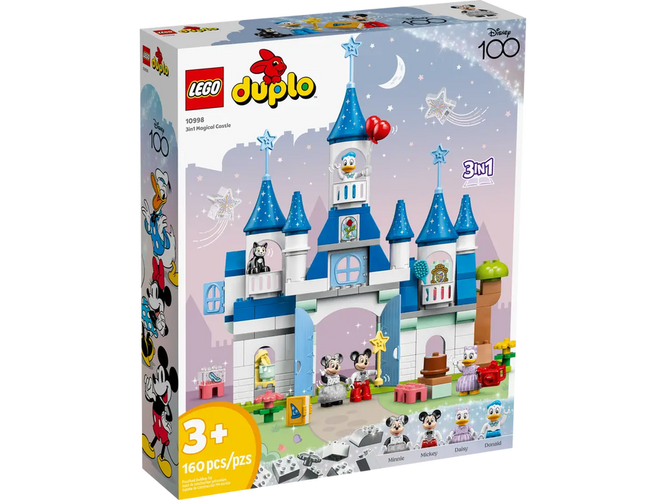 LEGO Disney 100 Castillo Magico 3 en 1 10998