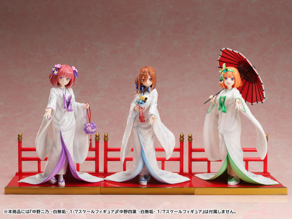 Furyu Scale Figure: The Quintessential Quintuplets 2 - Miku Nakano Shiromuku Escala 1/7