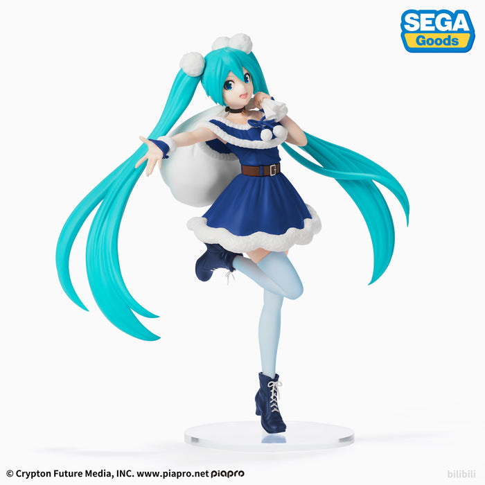 Sega Prize Figure Super Premium: Vocaloid - Miku Navidad 2020