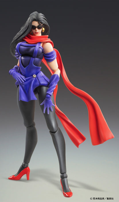 Medicos Entertainment Action Figure: Jojos Bizarre Adventure Part2 Battle Tendency - Chozokado Lisa Lisa Figura De Accion