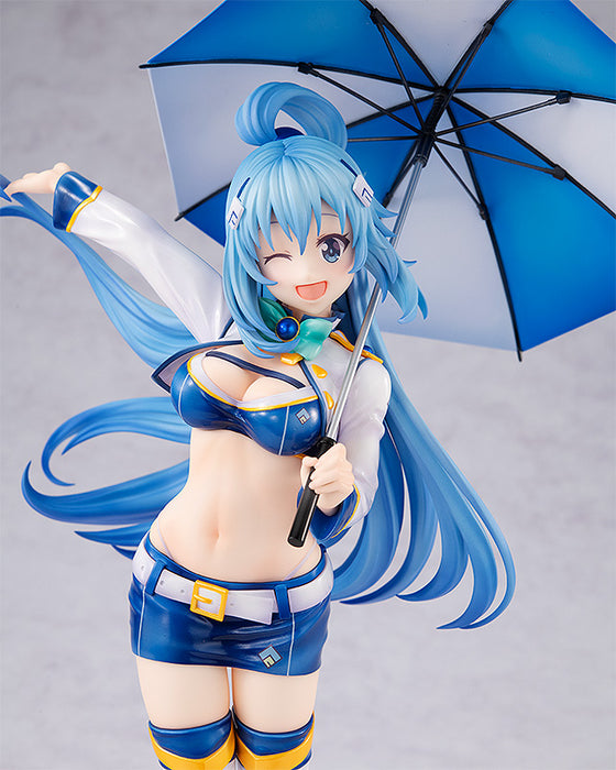 Kadokawa Scale Figure: Kono Subarashii Sekai Ni Syukufuku Wo - Aqua Race Queen Escala 1/7