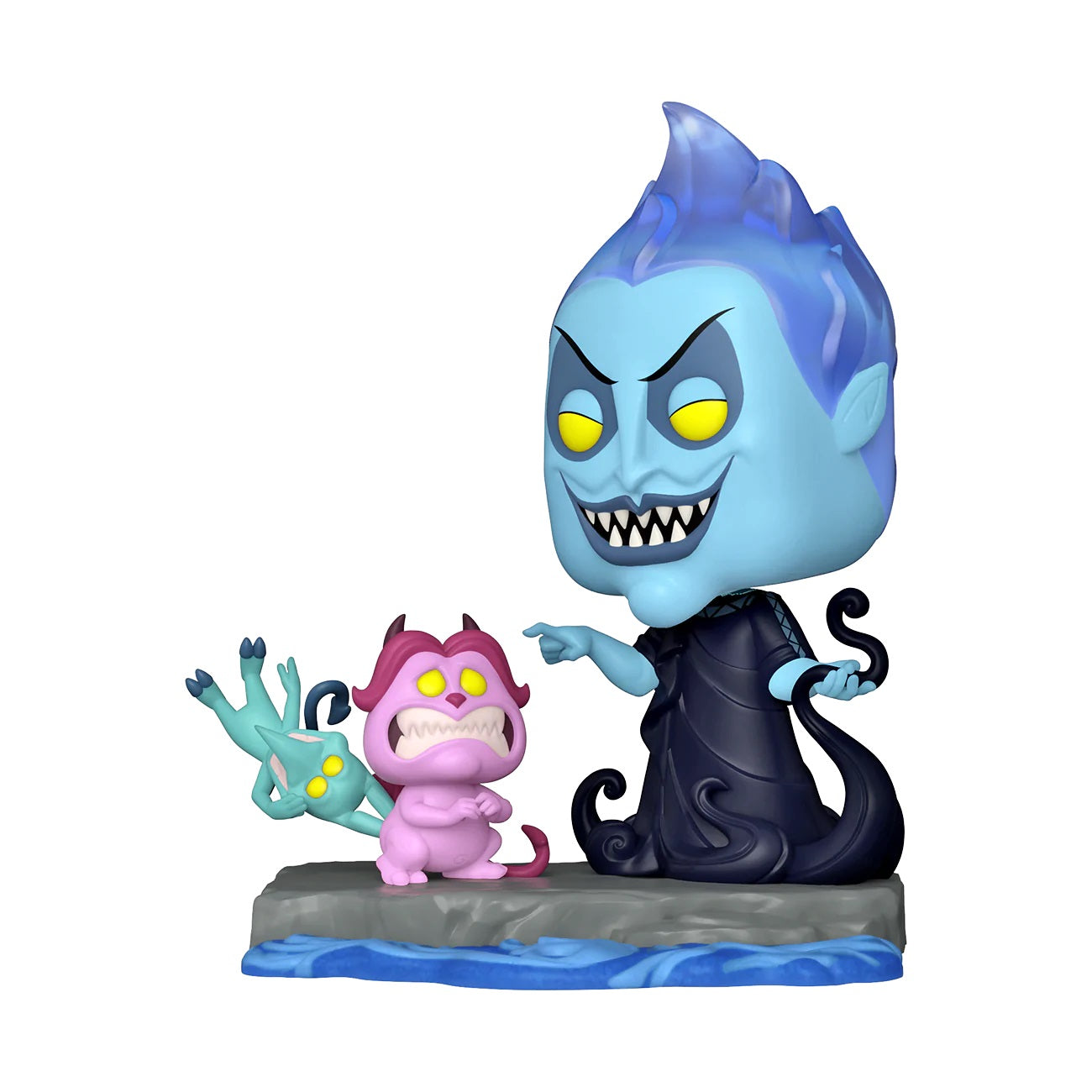 Funko Pop Deluxe: Disney Villains Assemble - Hades con Pena y Panico Exclusivo