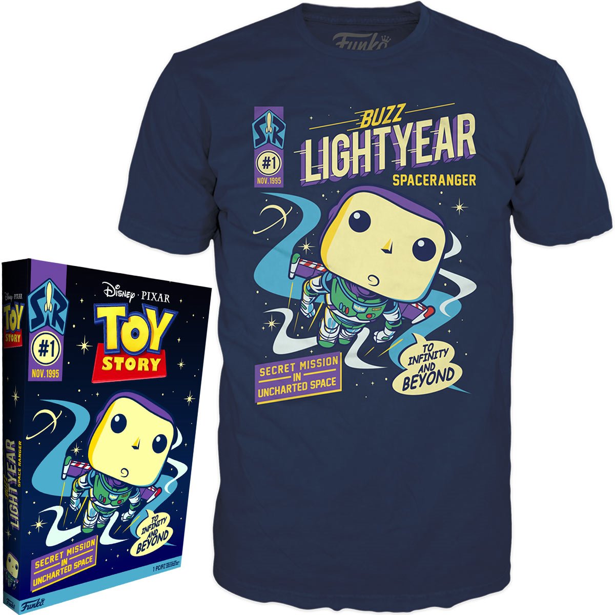 Funko Boxed Tee: Disney Toy Story - Buzz Lightyear Grande