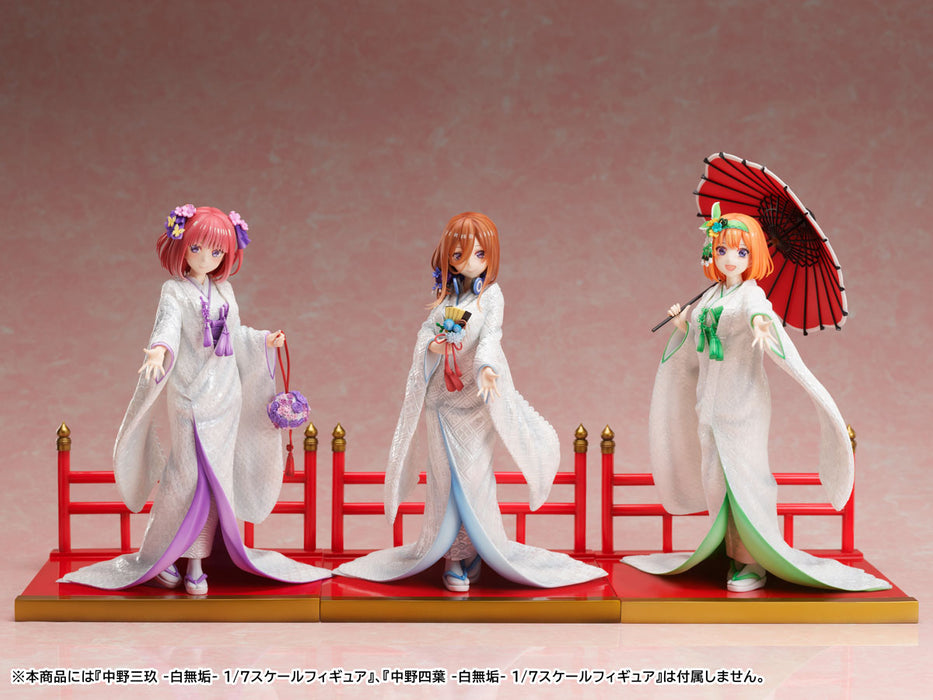 Furyu Scale Figure: The Quintessential Quintuplets 2 - Nino Nakano Shiromuku Escala 1/7