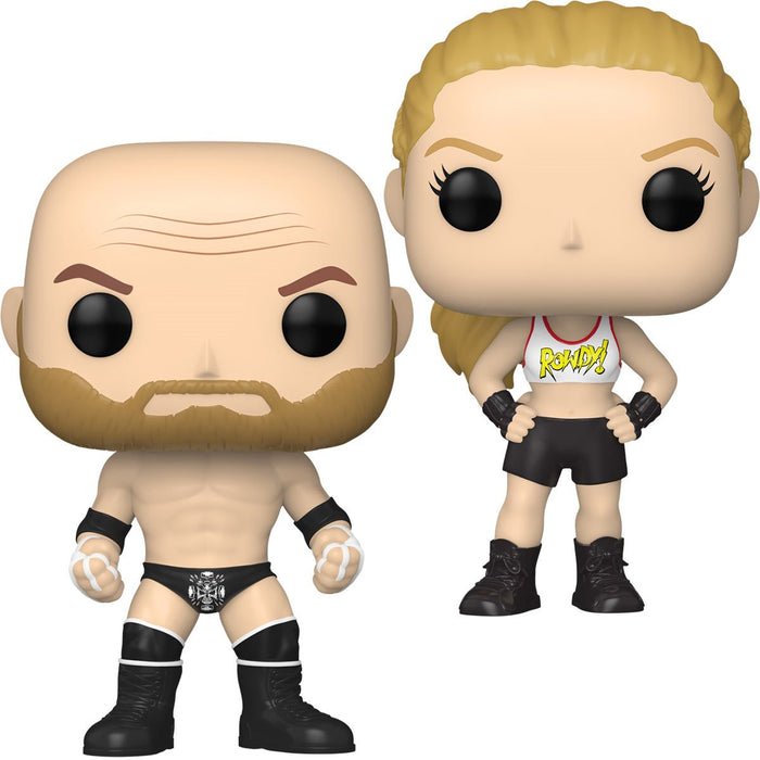 Funko Pop WWE: WrestleMania 34 - Ronda Rousey Vs Triple H 2 Pack