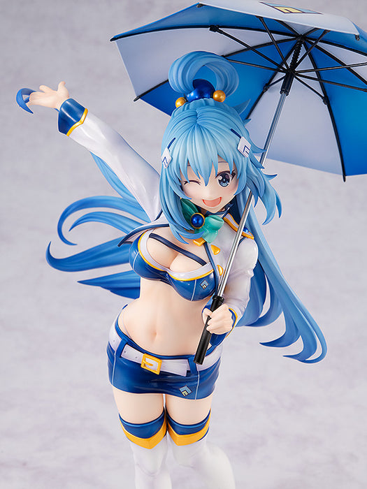 Kadokawa Scale Figure: Kono Subarashii Sekai Ni Syukufuku Wo - Aqua Race Queen Escala 1/7