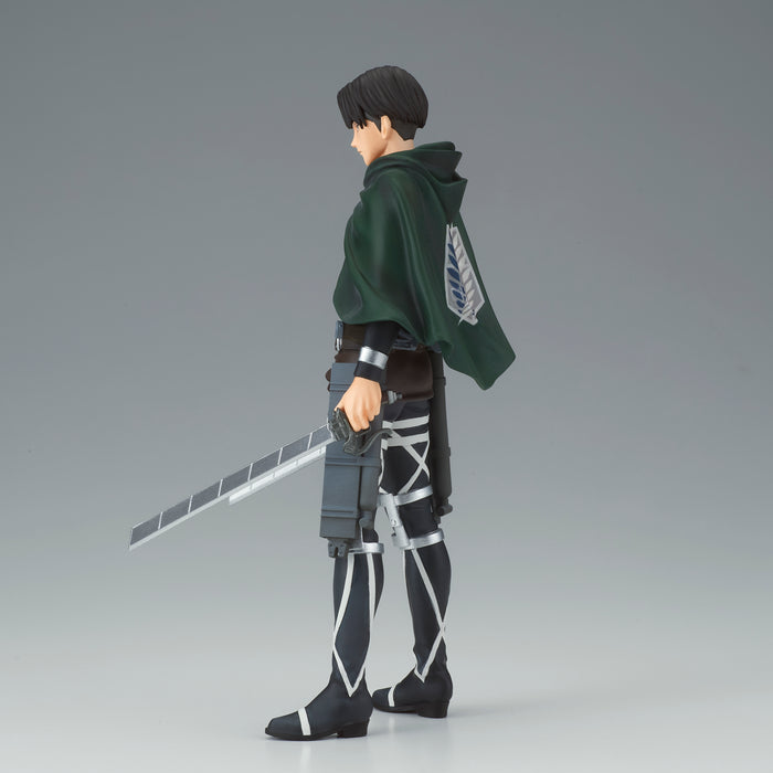 Banpresto: Attack On Titan The Final Season - Levi Con Espadas