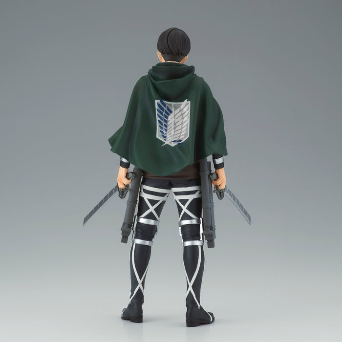 Banpresto: Attack On Titan The Final Season - Levi Con Espadas