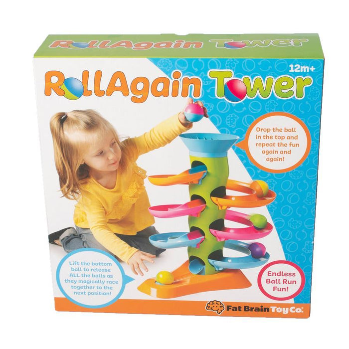 Fat Brain Toy: Juguete para bebe - Torre Roll again