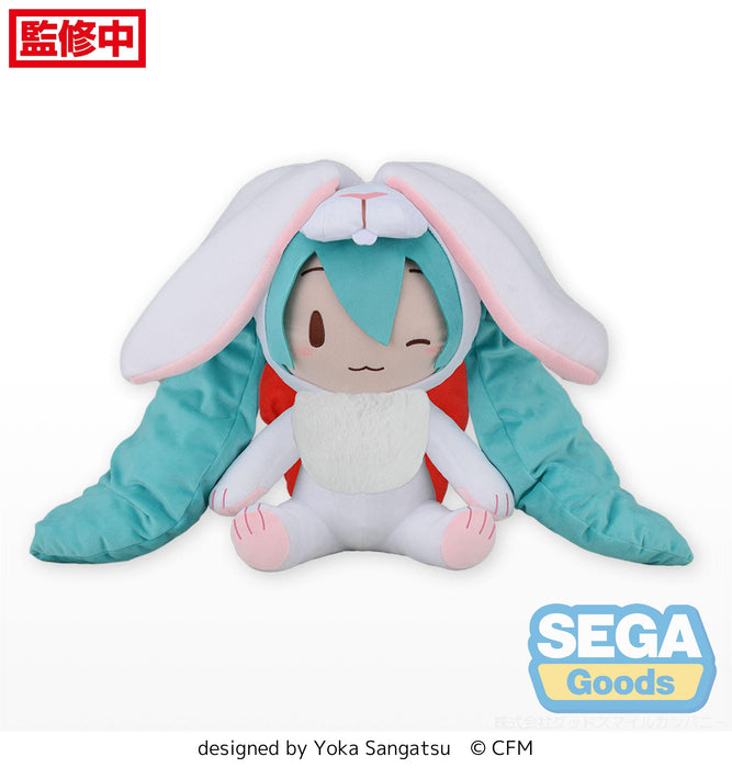 Sega Plushies Fuwapetit: Hatsune Miku Rabbit 2023 - Hatsune Miku Peluche