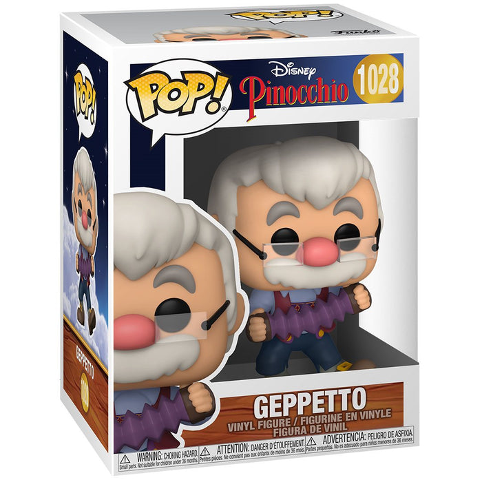 Funko Pop Disney: Pinocchio - Geppetto con Acordeon