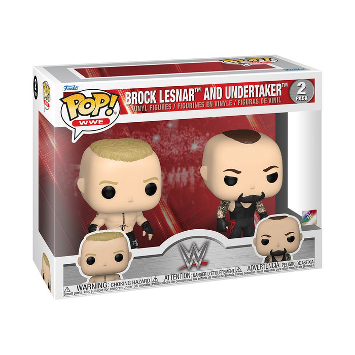 Funko Pop WWE: WrestleMania 30 - Brock Lesnar vs Undertaker 2 Pack