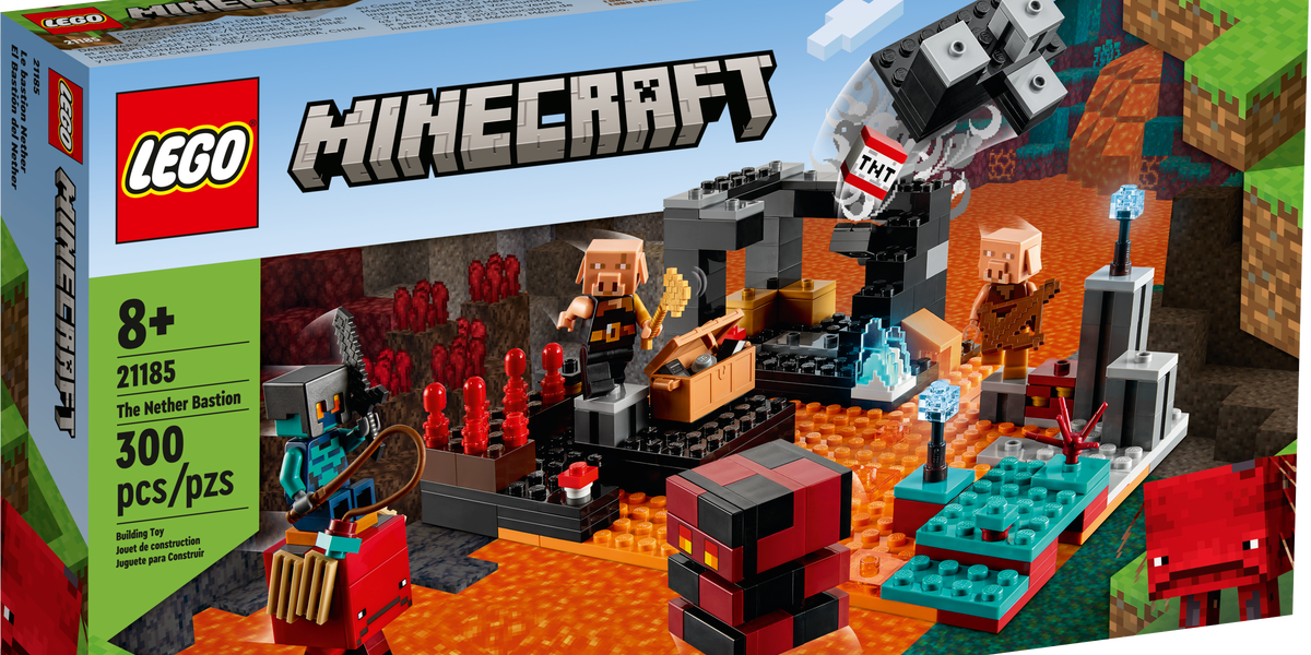 Lego Minecraft Bastion del Nether 21185- Crazygames – Crazy Games en Chile