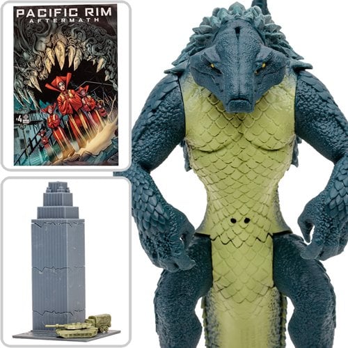 McFarlane Figura de Accion: Titanes Del Pacifico - Kaiju Raiju Figura con Comic