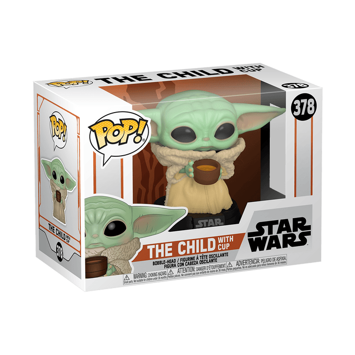 Funko Pop Star Wars: The Mandalorian - Baby Yoda Con Tazon