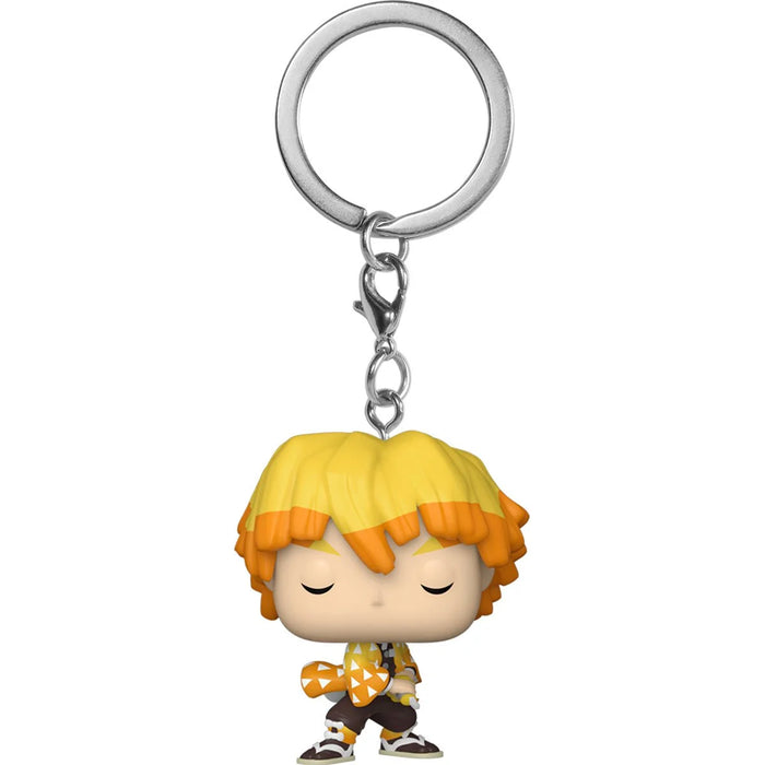 Funko Pop Keychain: Demon Slayer - Zenitsu Llavero